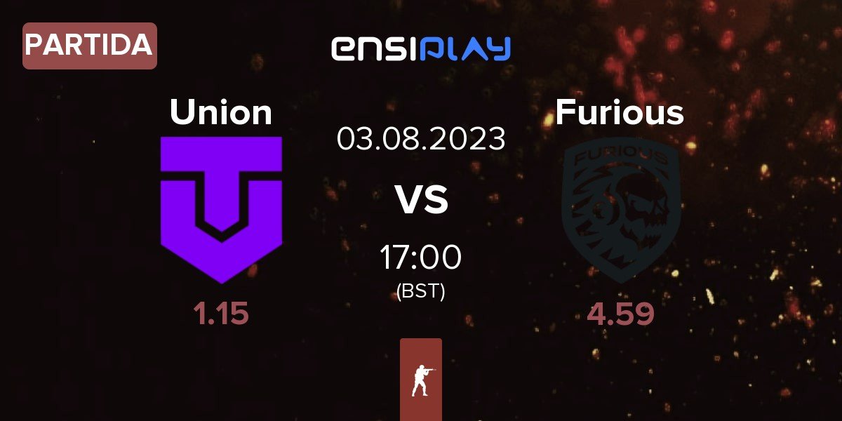 Partida The Union Union vs Furious Gaming Furious | 03.08