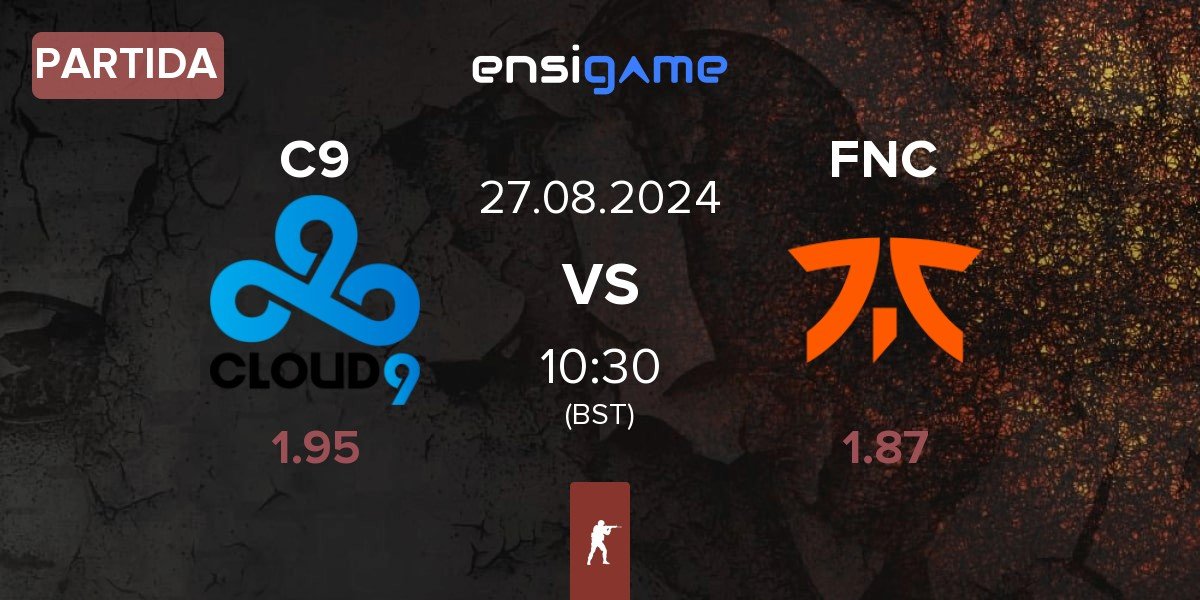 Partida Cloud9 C9 vs Fnatic FNC | 27.08