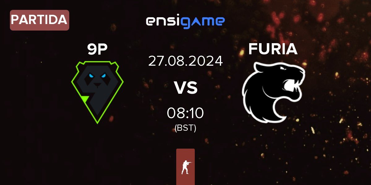 Partida 9 Pandas 9P vs FURIA Esports FURIA | 27.08