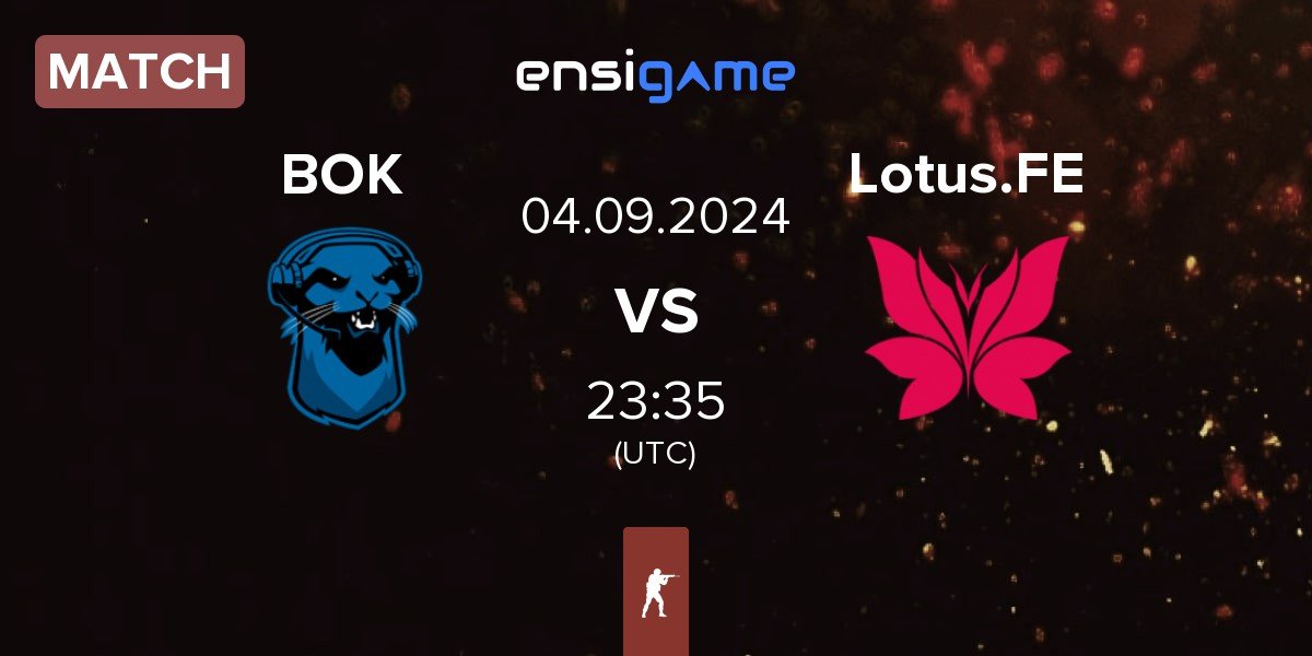 Match Blue Otter Karma BOK vs Lotus FE Lotus.fe | 04.09