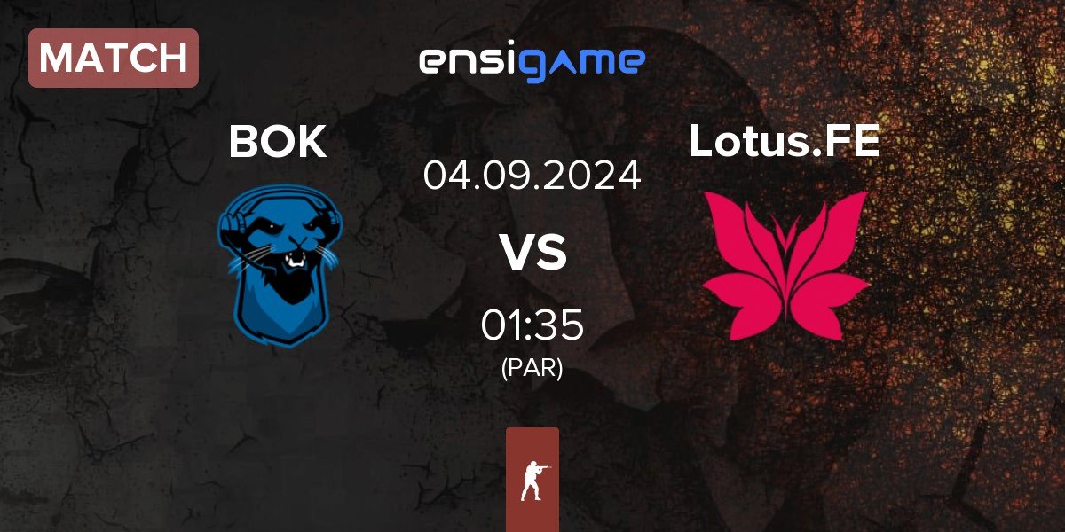 Match Blue Otter Karma BOK vs Lotus FE Lotus.fe | 04.09