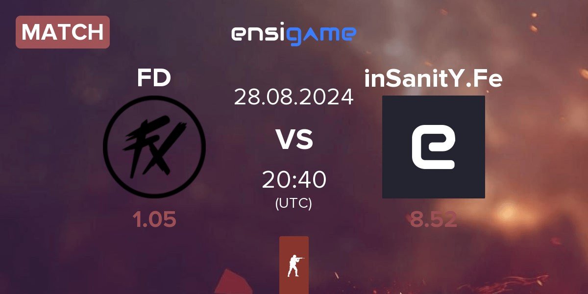 Match Fluxo Demons FD vs inSanitY Female inSanitY.fe | 28.08