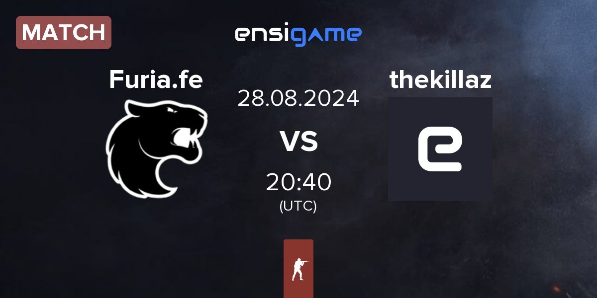 Match FURIA Esports Female Furia.fe vs thekillaz tk | 28.08