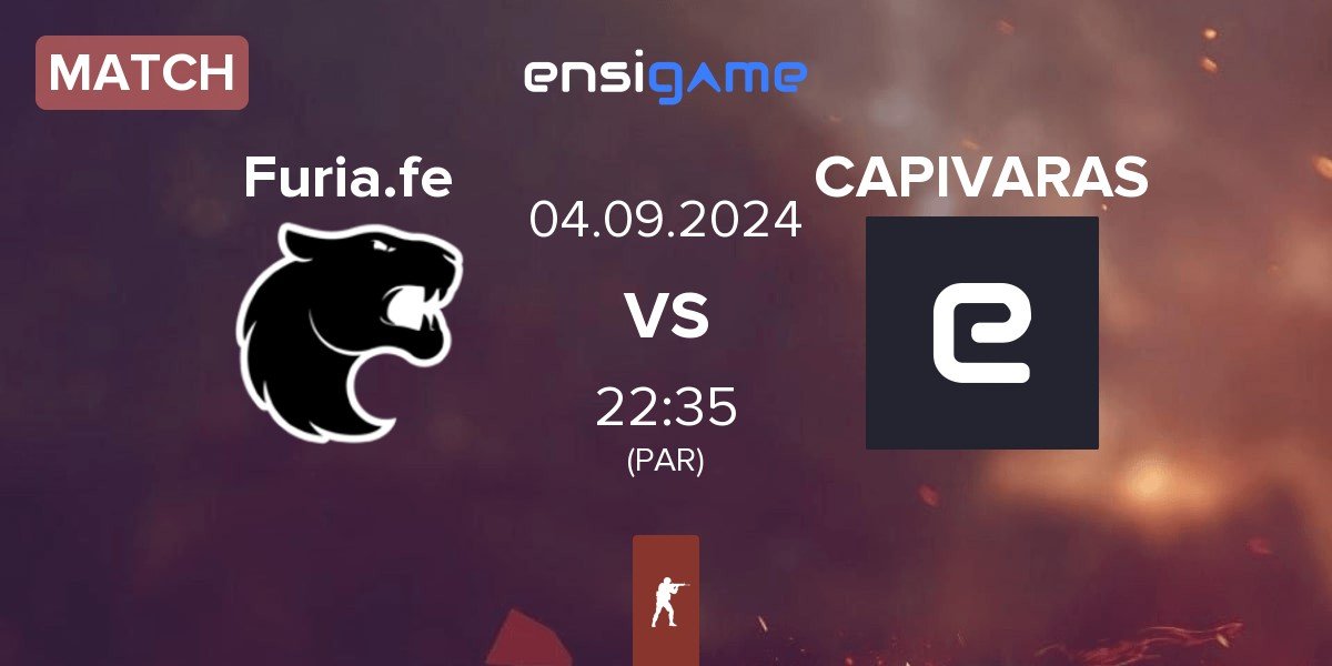 Match FURIA Esports Female Furia.fe vs CAPIVARAS | 04.09