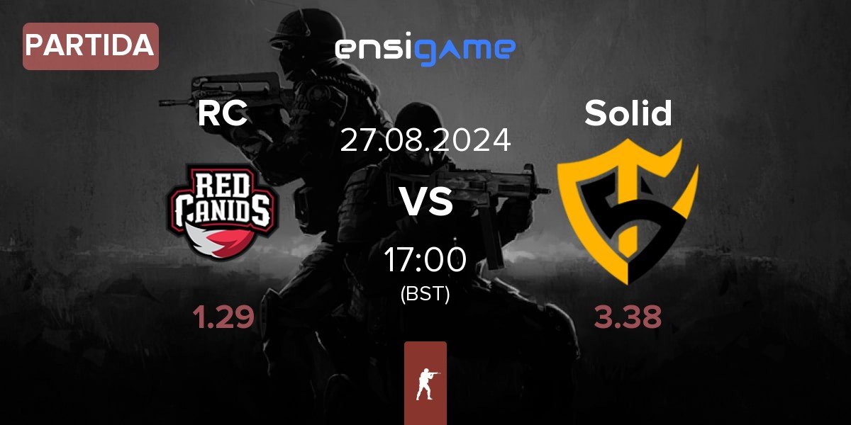 Partida Red Canids RC vs Team Solid Solid | 27.08