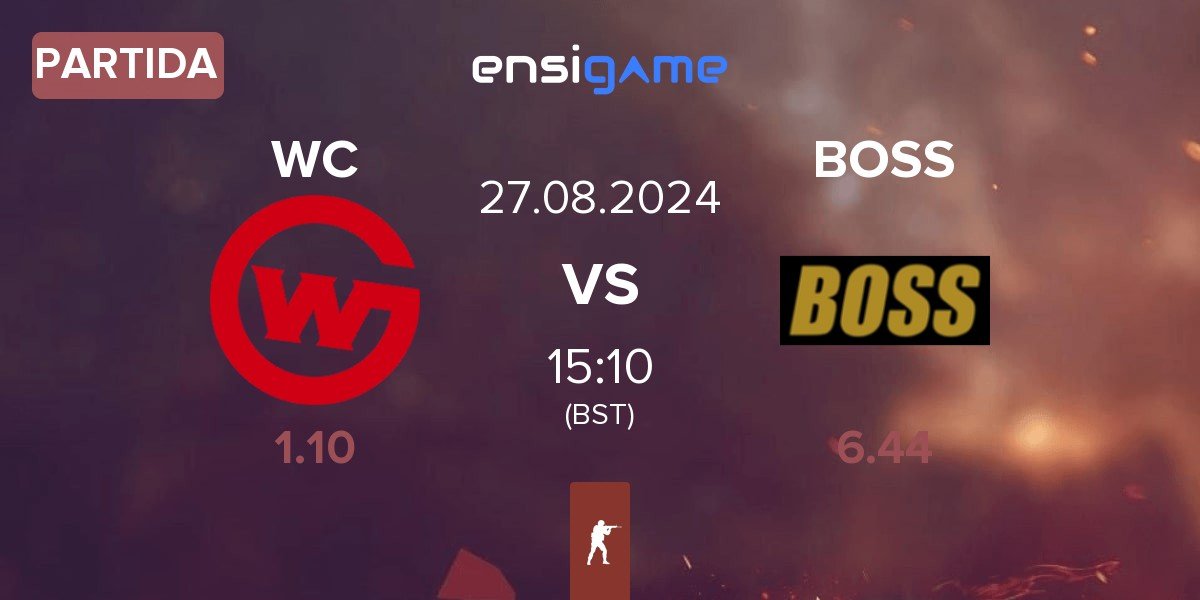 Partida Wildcard Gaming WC vs BOSS | 27.08