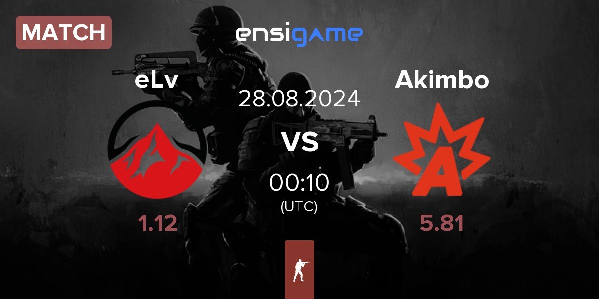 Match Elevate eLv vs Akimbo Esports Akimbo | 28.08