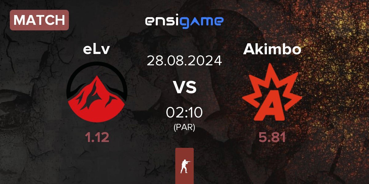 Match Elevate eLv vs Akimbo Esports Akimbo | 28.08