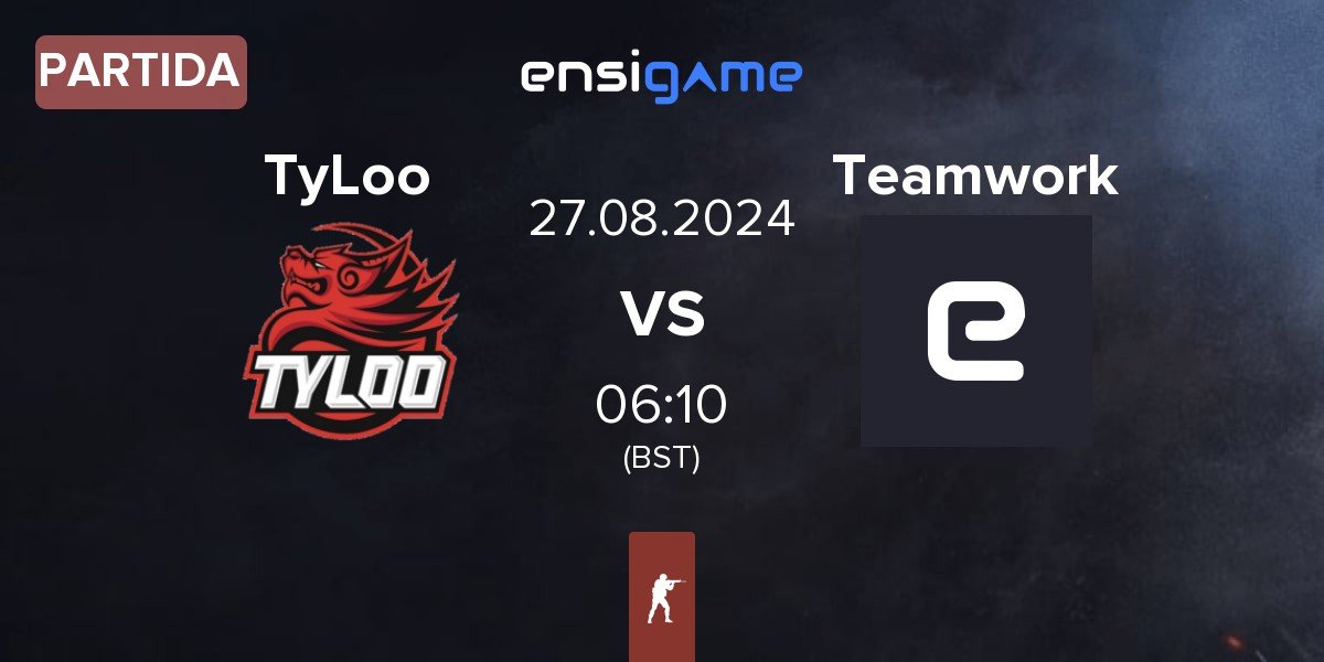 Partida TyLoo vs Teamwork | 27.08