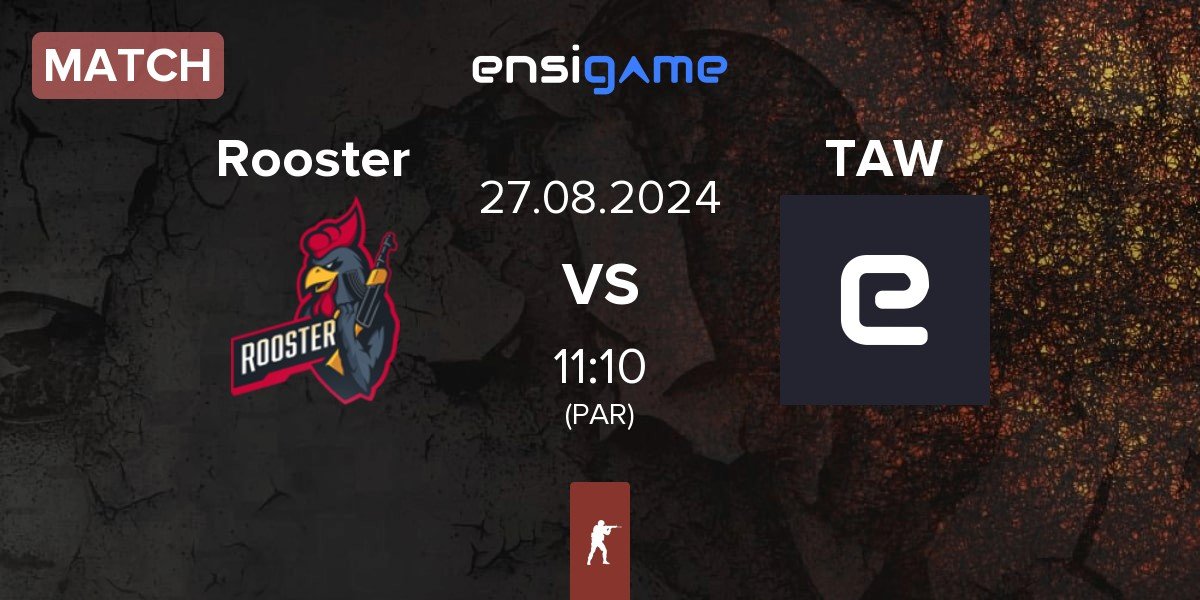 Match Rooster vs The Art of War TAW | 27.08