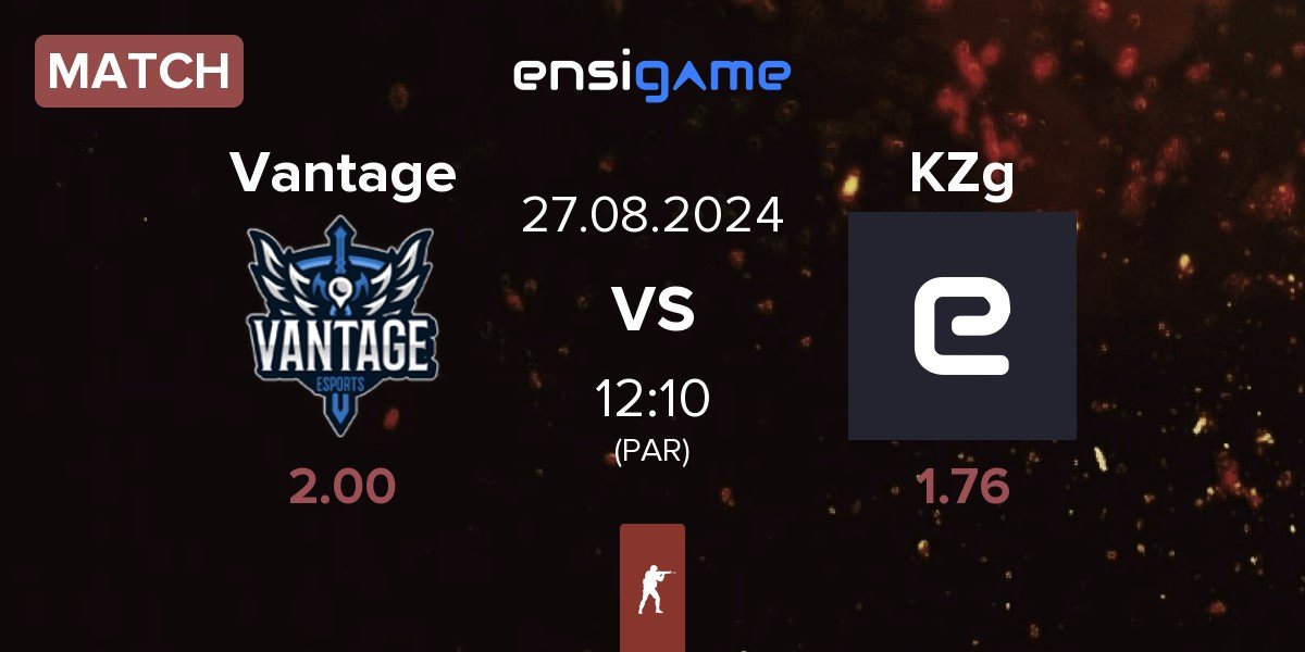 Match Vantage vs KZG KZg | 27.08