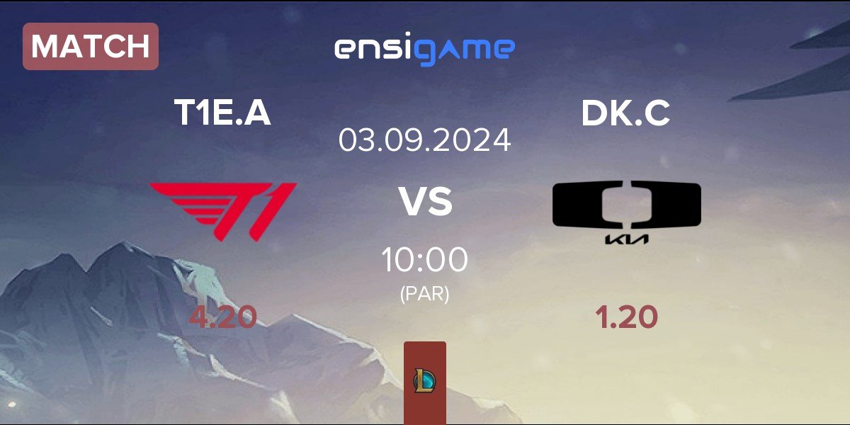 Match T1 Esports Academy T1E.A vs Dplus KIA Challengers DK.C | 03.09