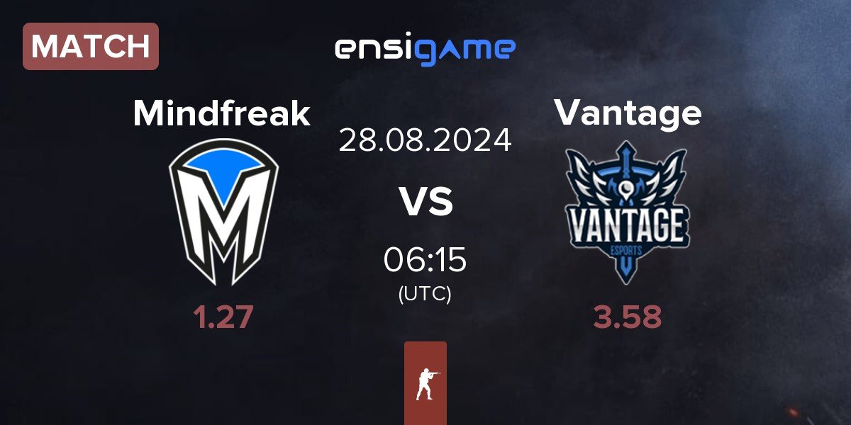 Match Mindfreak vs Vantage | 28.08