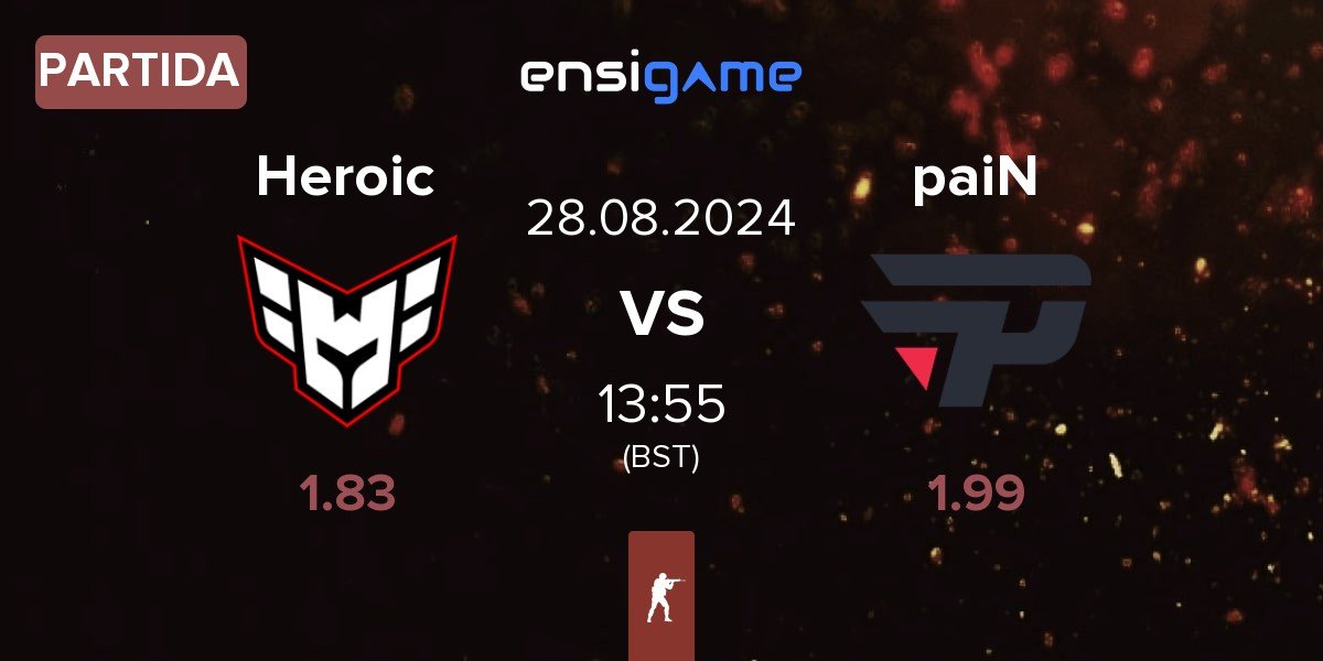 Partida Heroic vs paiN Gaming paiN | 28.08