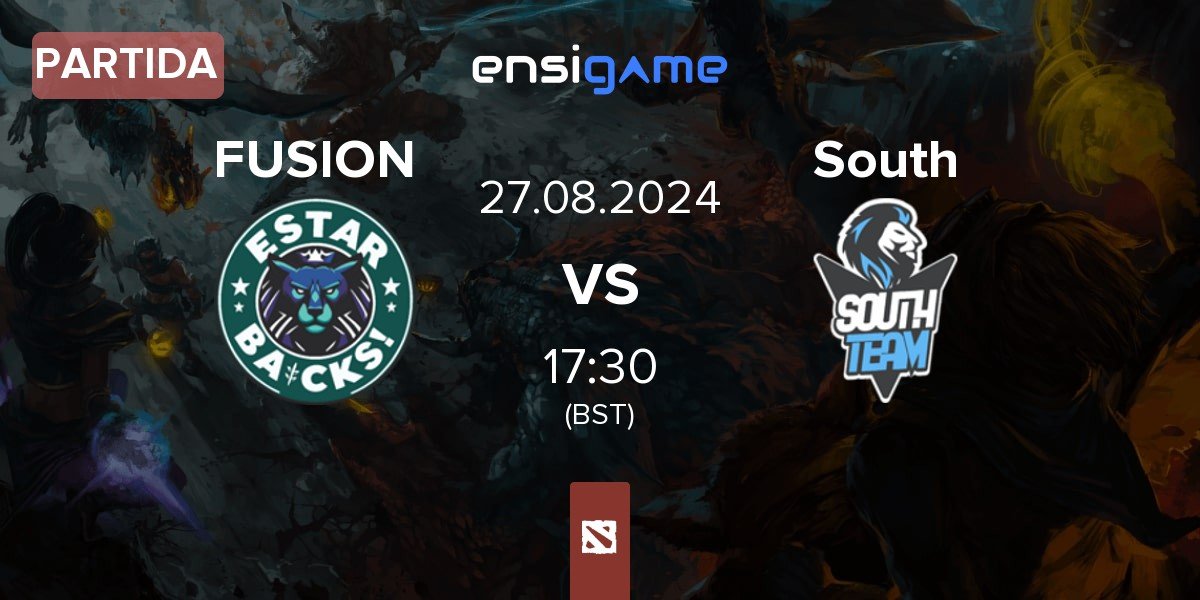 Partida FUSION vs South Team South | 27.08