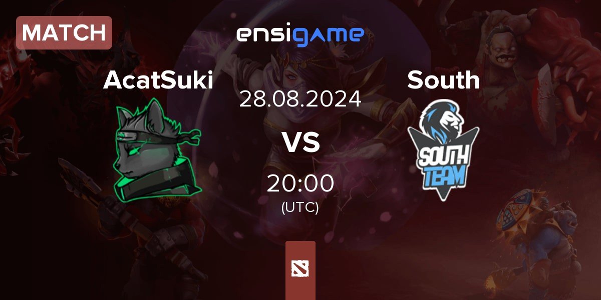 Match AcatSuki vs South Team South | 28.08