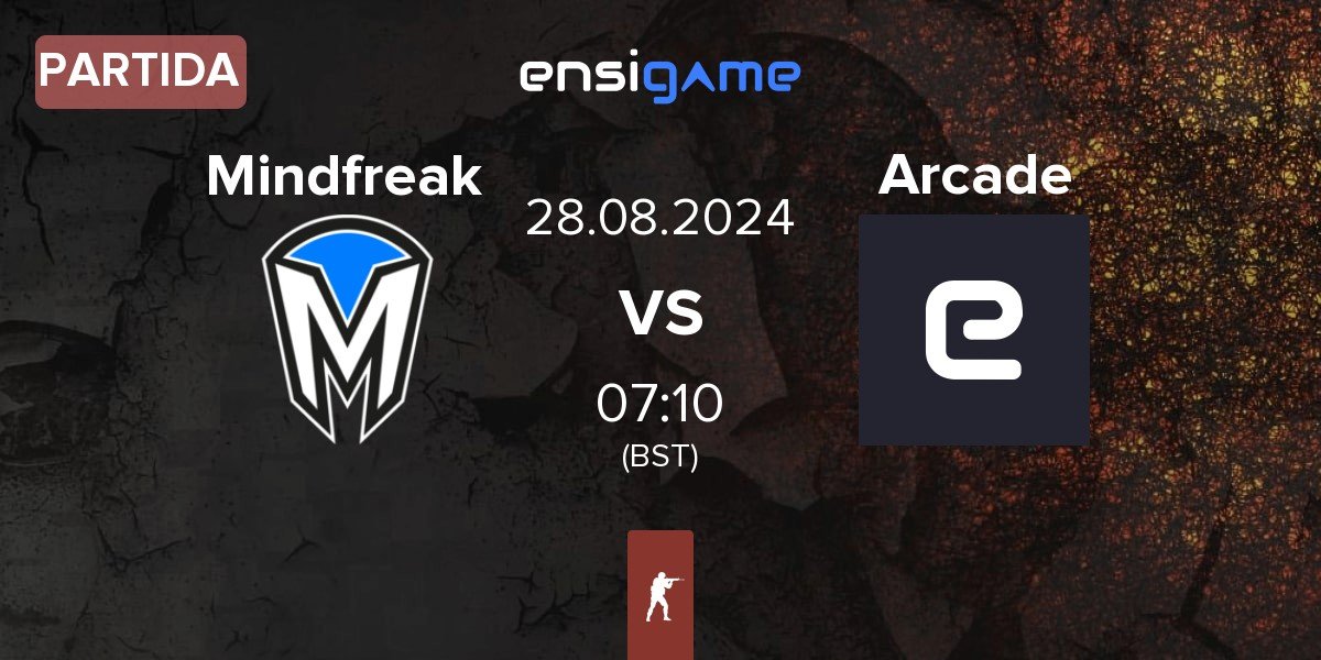 Partida Mindfreak vs Arcade Esports Arcade | 28.08