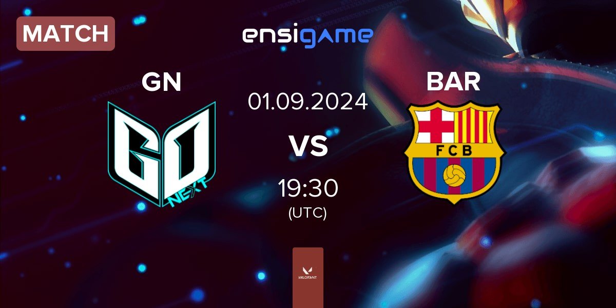 Match GoNext Esports GN vs Barça eSports BAR | 01.09