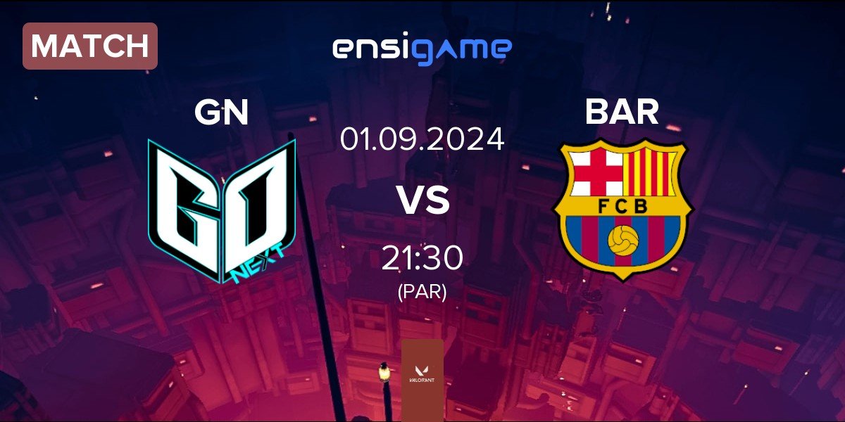 Match GoNext Esports GN vs Barça eSports BAR | 01.09