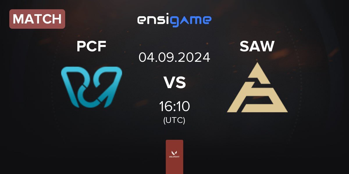 Match Pcific Esports PCF vs SAW | 04.09