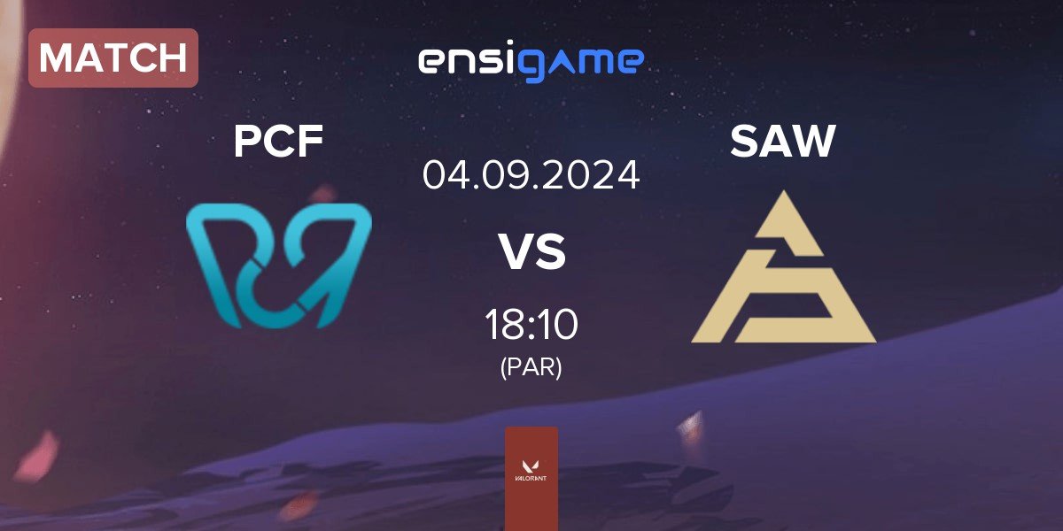 Match Pcific Esports PCF vs SAW | 04.09