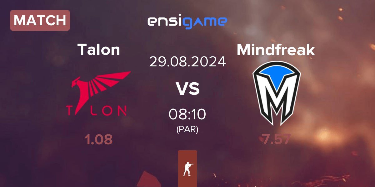 Match Talon Esports Talon vs Mindfreak | 29.08