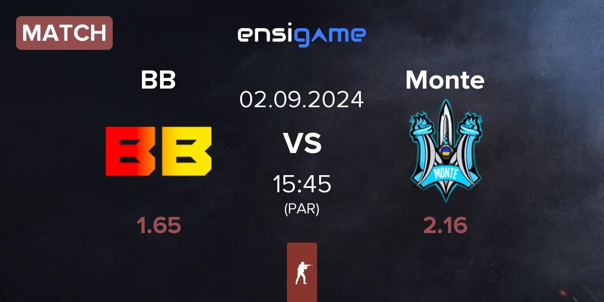 Match BetBoom BB vs Monte | 02.09