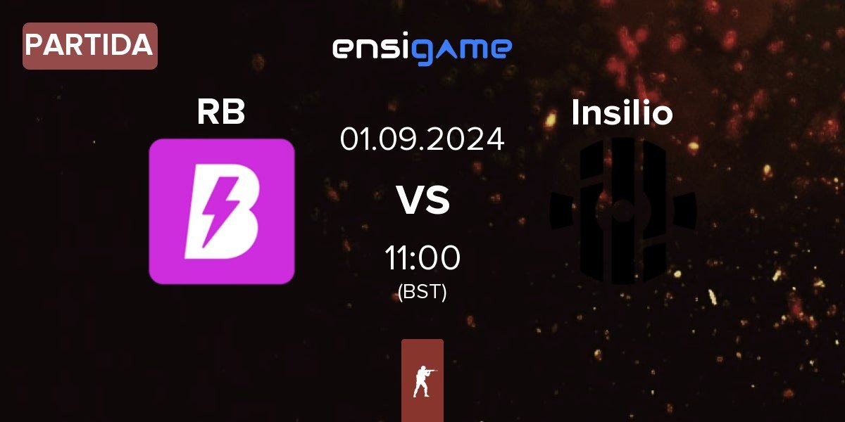 Partida RUSH B RB vs Insilio | 01.09