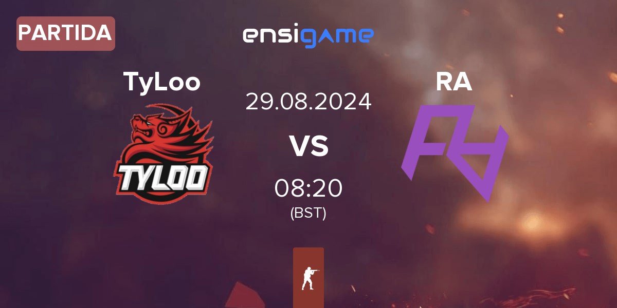 Partida TyLoo vs Rare Atom RA | 29.08