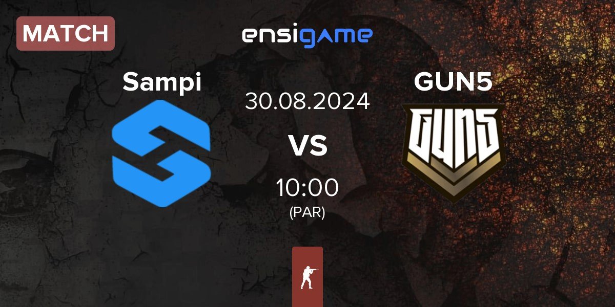 Match Team Sampi Sampi vs GUN5 Esports GUN5 | 30.08