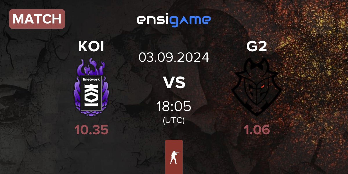 Match KOI vs G2 Esports G2 | 03.09