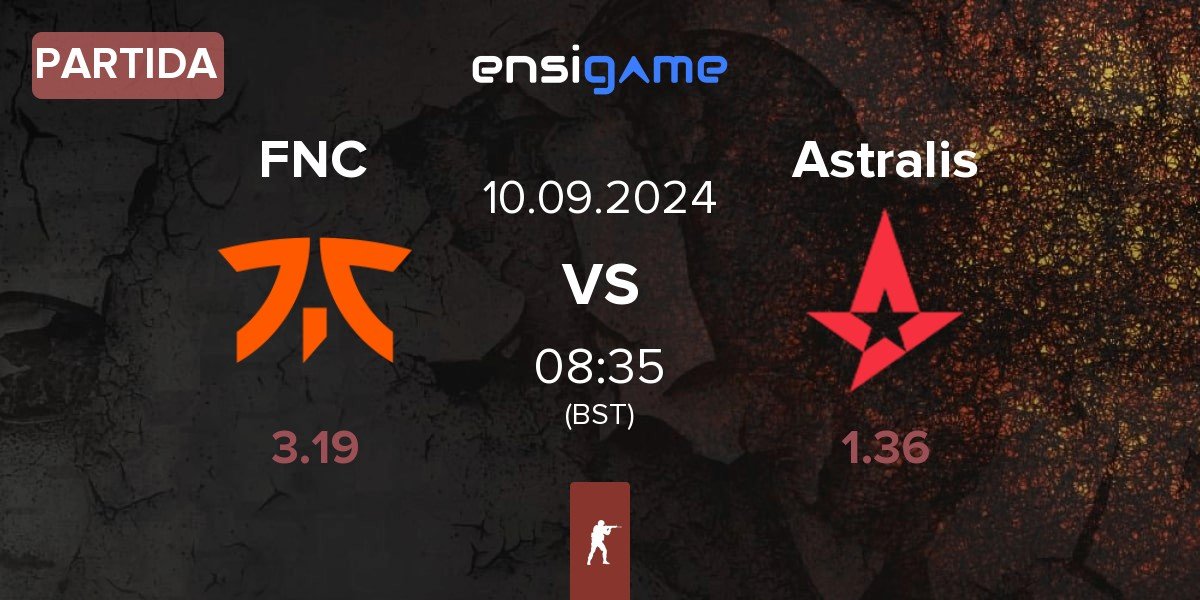 Partida Fnatic FNC vs Astralis | 10.09