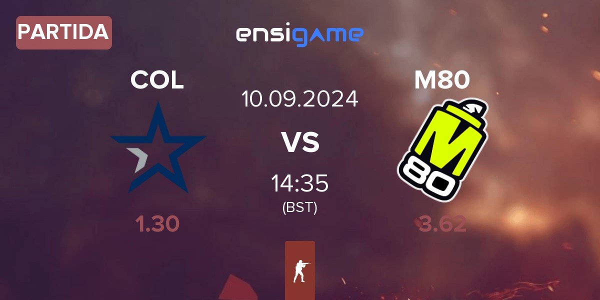 Partida Complexity Gaming COL vs M80 | 10.09