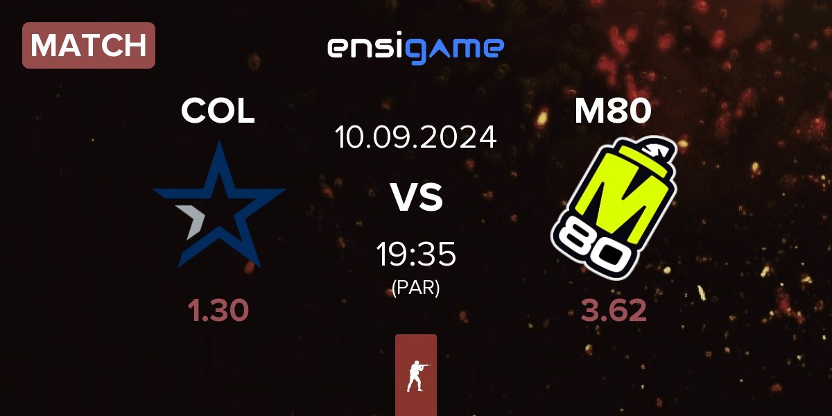 Match Complexity Gaming COL vs M80 | 10.09