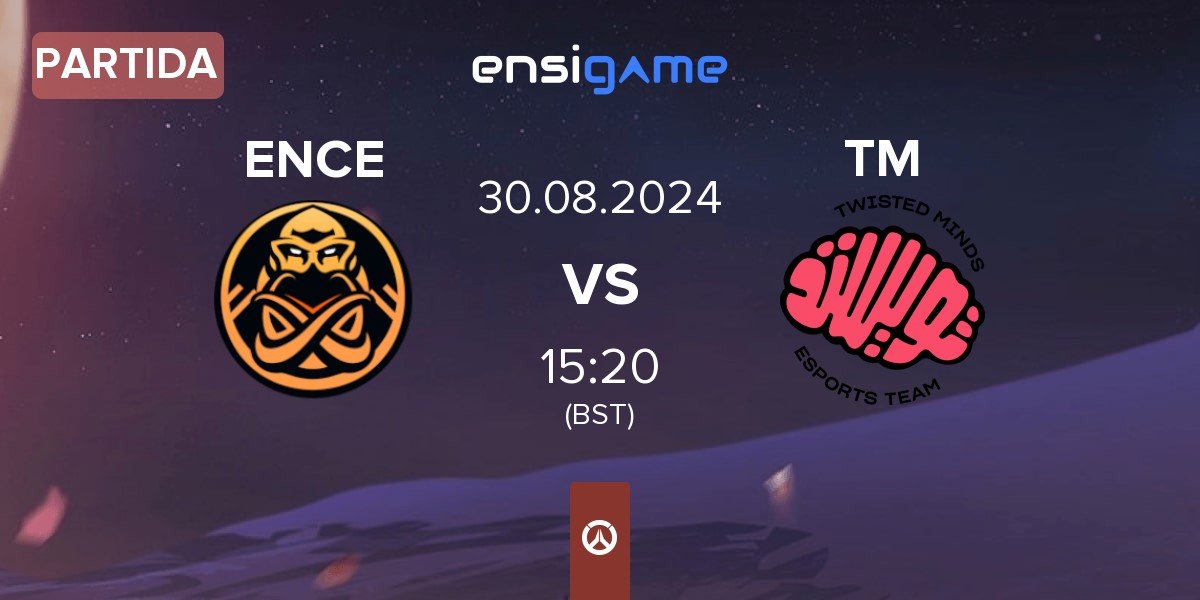 Partida ENCE eSports ENCE vs Twisted Minds TM | 30.08