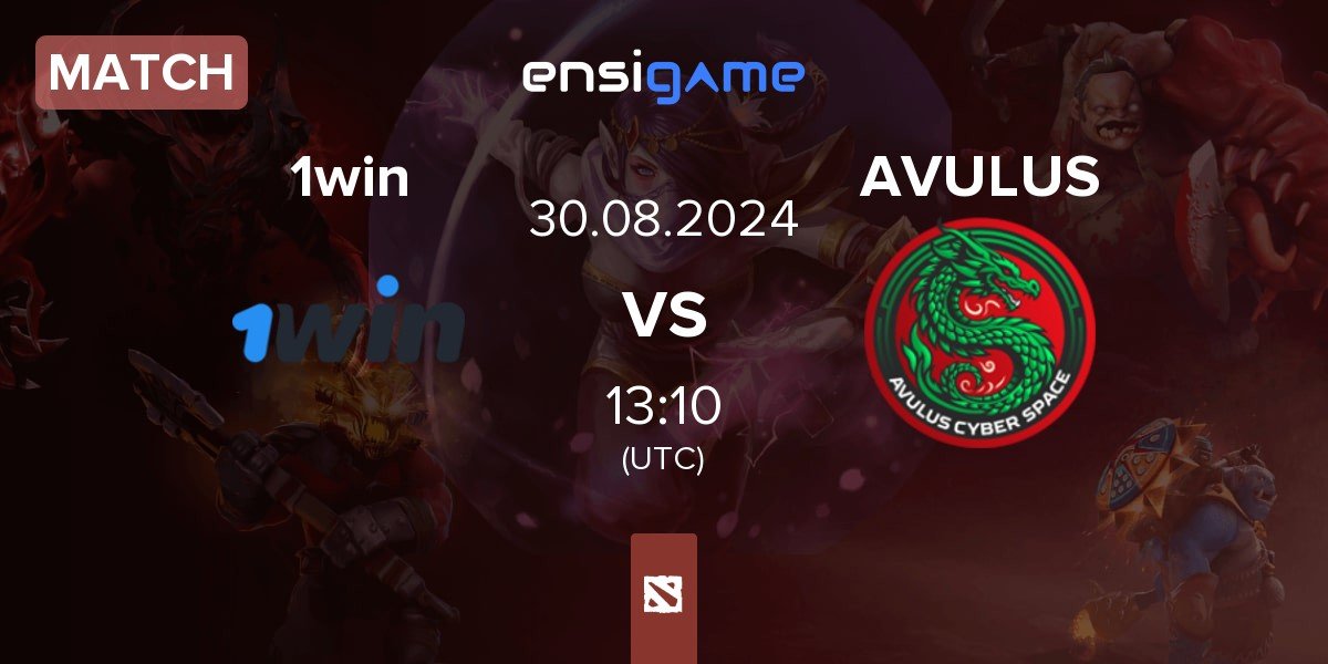 Match 1win vs AVULUS | 30.08