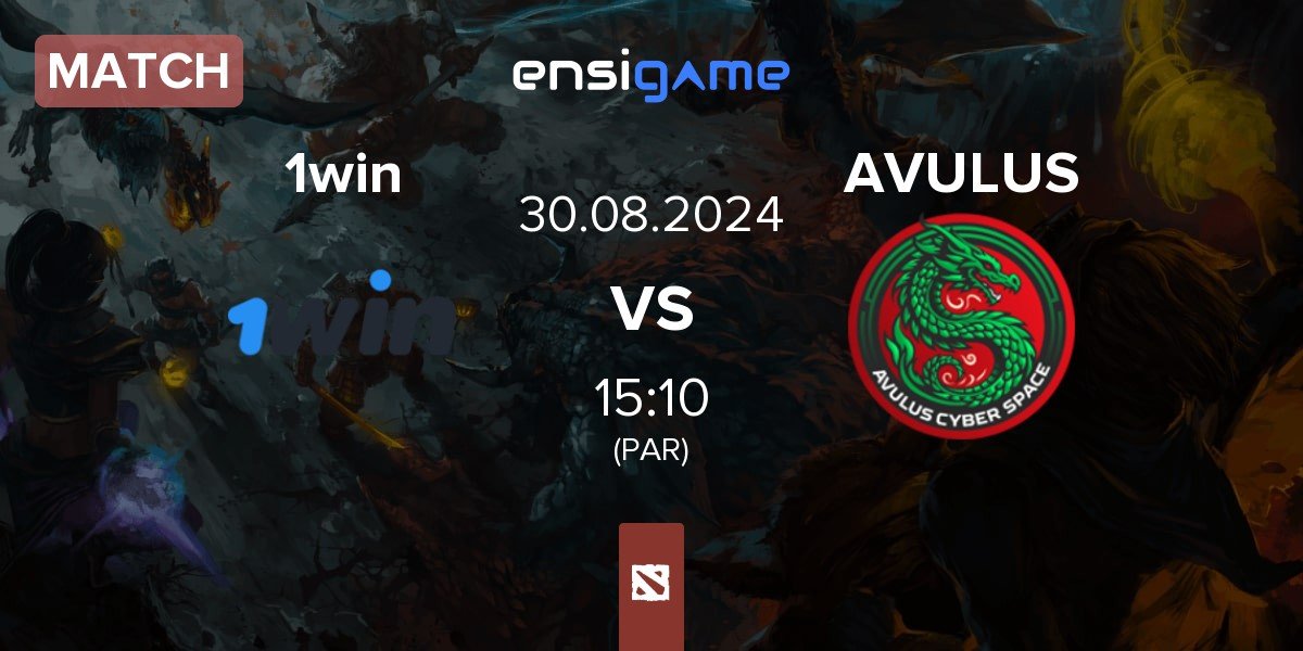 Match 1win vs AVULUS | 30.08