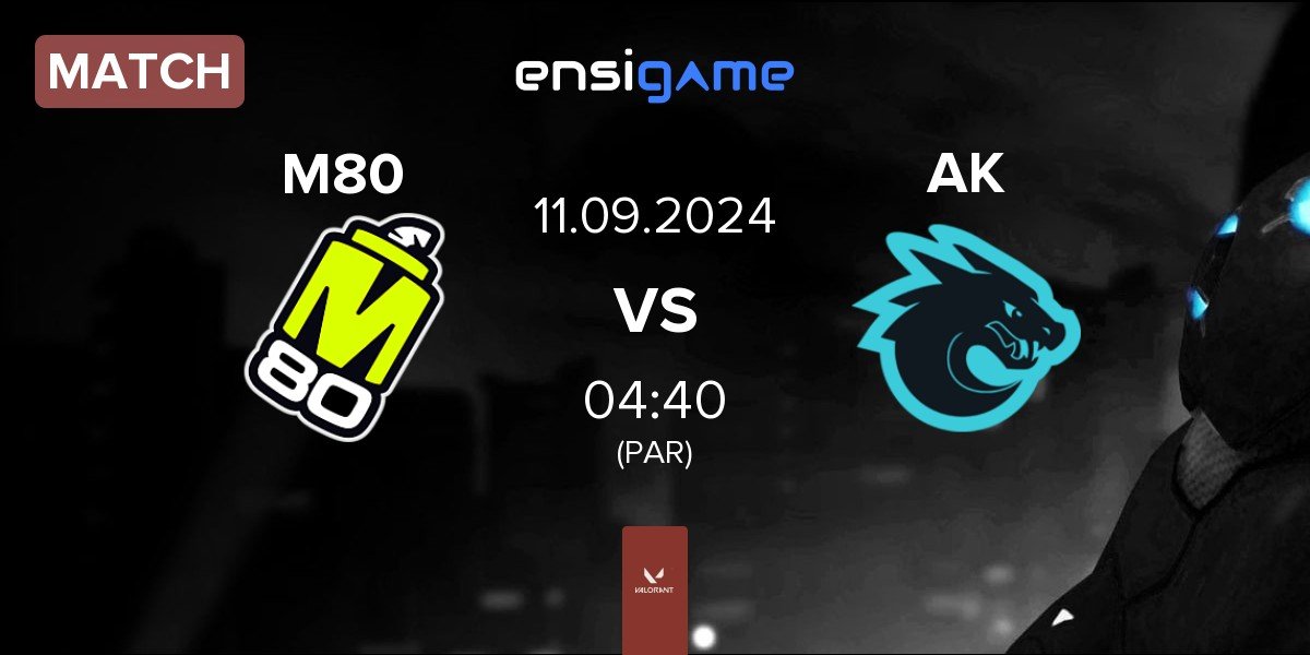 Match M80 vs All Knights AK | 11.09