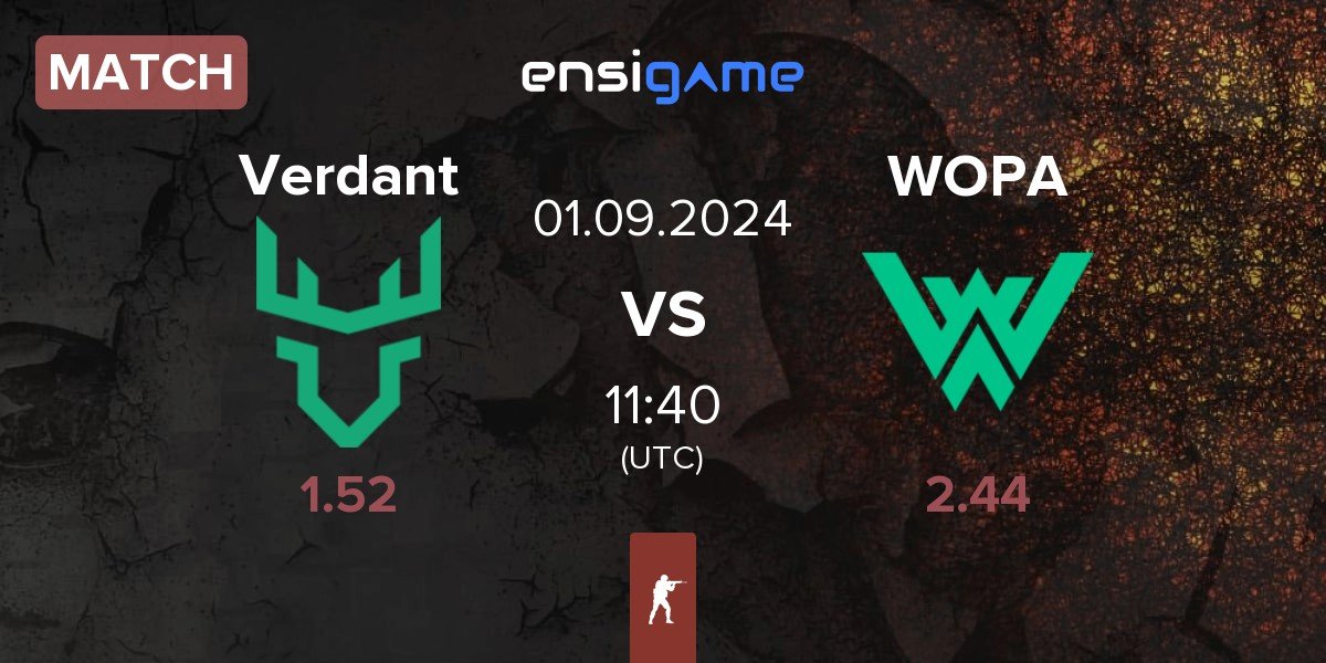 Match Verdant vs WOPA Esport WOPA | 01.09