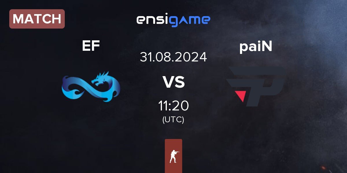 Match Eternal Fire EF vs paiN Gaming paiN | 31.08