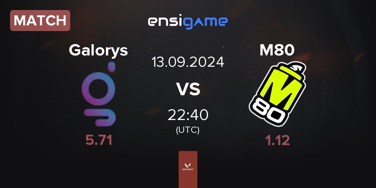 Match Galorys vs M80 | 13.09