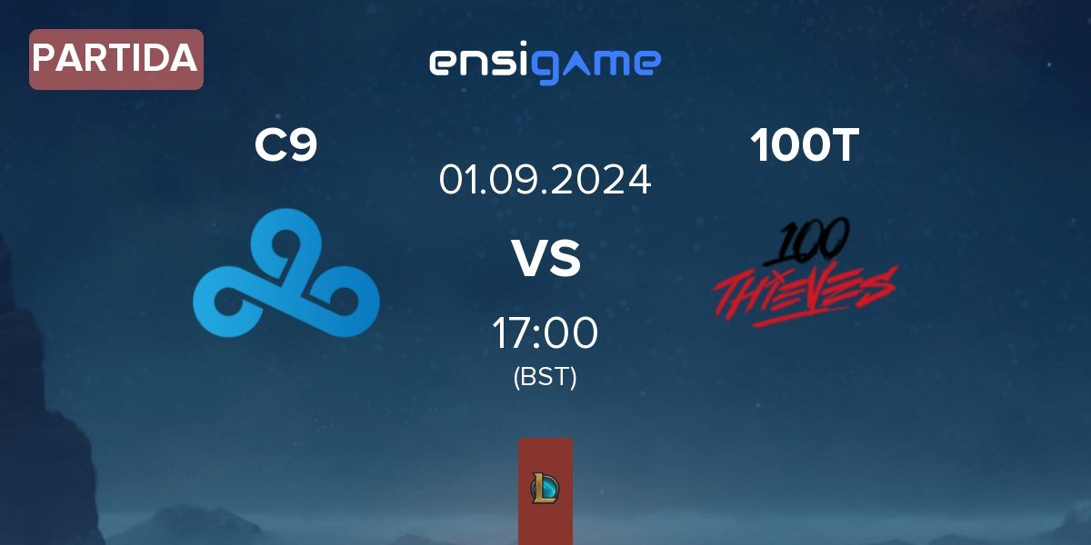 Partida Cloud9 C9 vs 100 Thieves 100T | 01.09