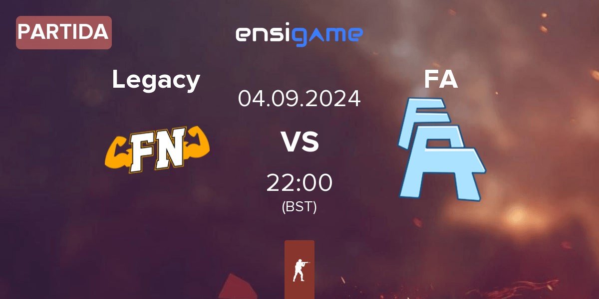 Partida Legacy vs FLUFFY AIMERS FA | 03.09