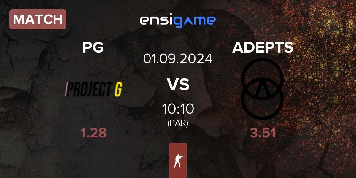 Match Project G PG vs ADEPTS | 01.09