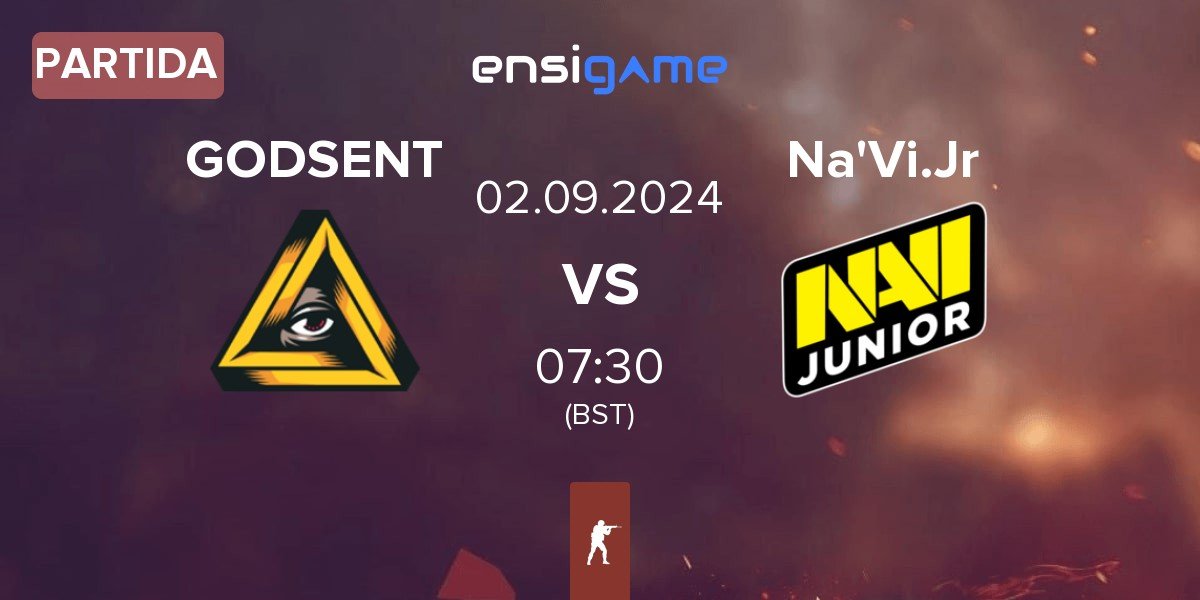 Partida GODSENT vs Natus Vincere Junior Na'Vi.Jr | 02.09