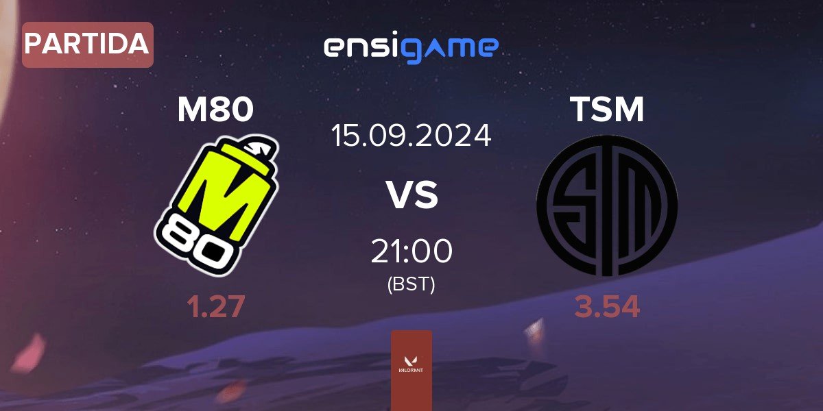 Partida M80 vs TSM | 14.09