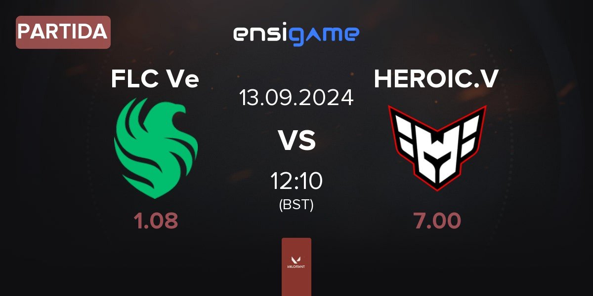 Partida Falcons Vega FLC Ve vs HEROIC Valkyries HEROIC.V | 13.09