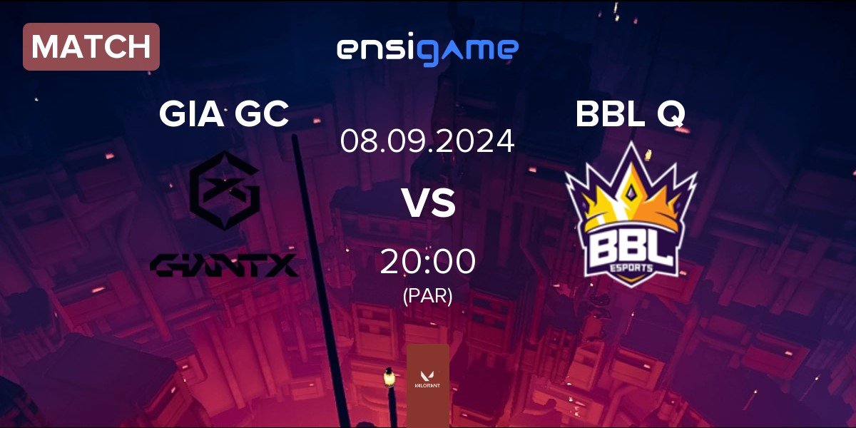 Match GIANTX GC GIA GC vs BBL Queens BBL Q | 08.09