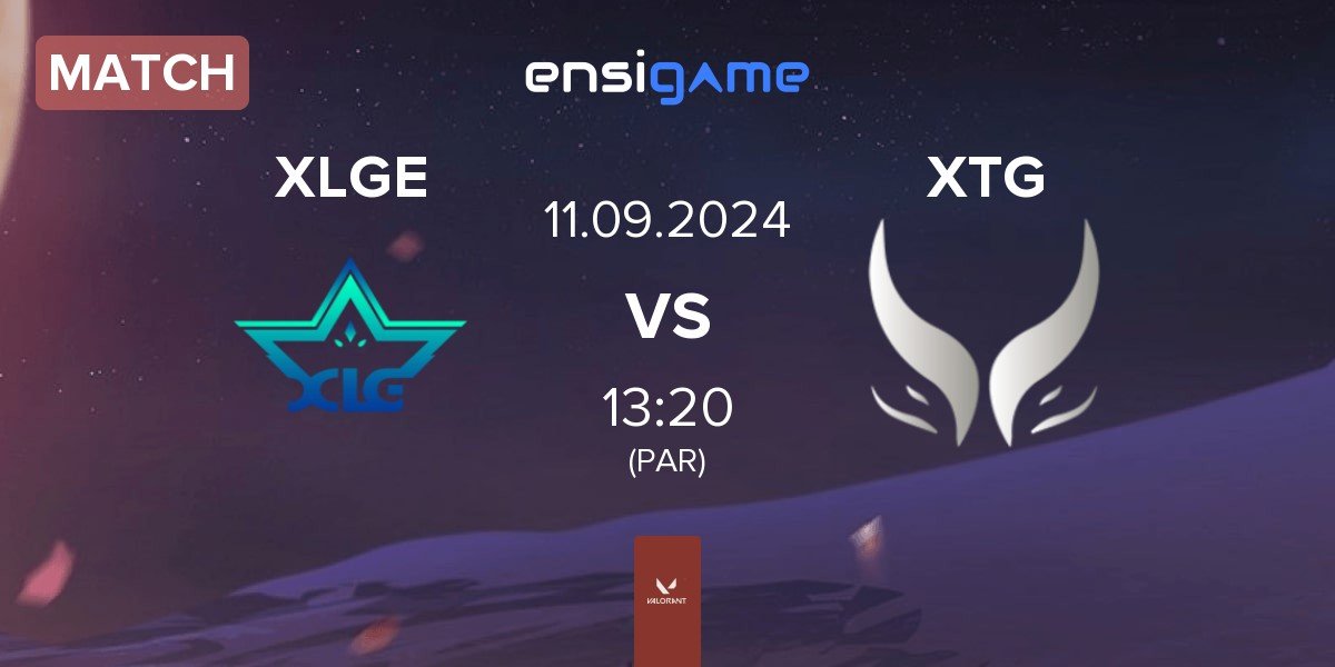 Match XLG Esports XLGE vs Xtreme Gaming XTG | 11.09