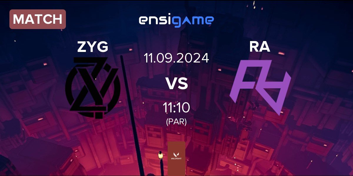 Match ZY Gaming ZYG vs Rare Atom RA | 11.09